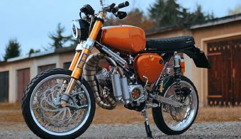 Orange Monster, una moto deportiva única