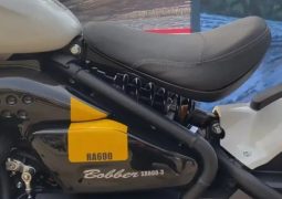moto china que está inspirada en la Triumph Bobber
