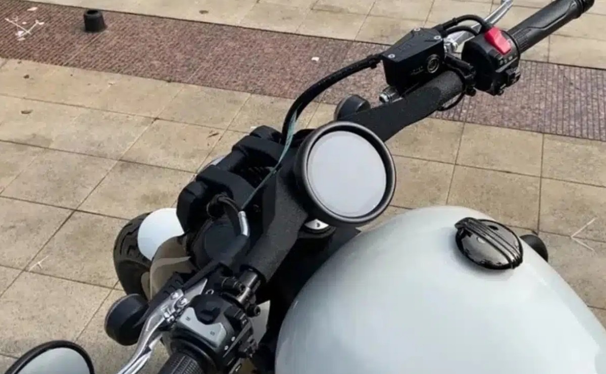 moto china que está inspirada en la Triumph Bobber