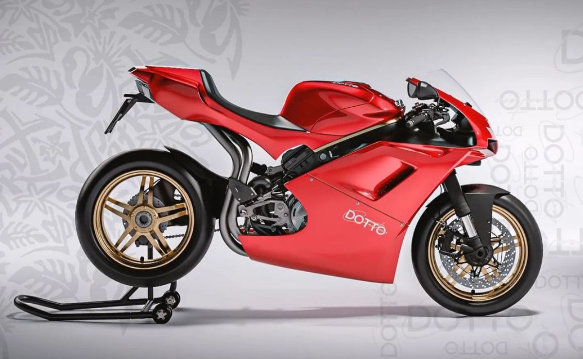 Asi es una de las motos de Ducati nuevas