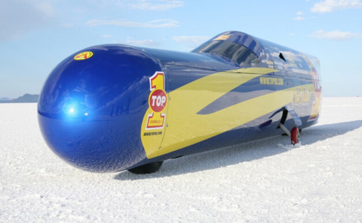 La moto con la que Rocky Robinson alcanzó los 605 km/h