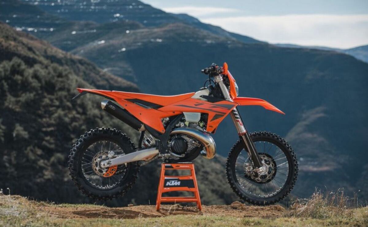 La nueva gama enduro de KTM para 2025