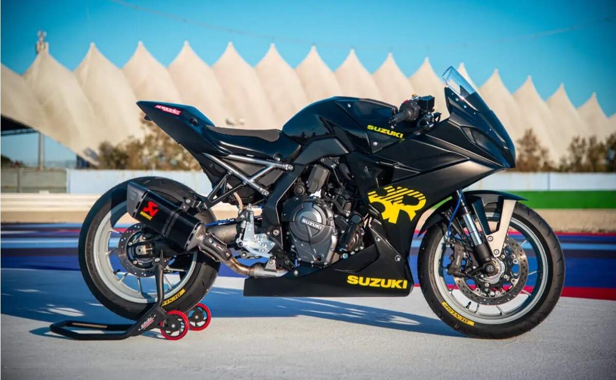 La versión cup de la Suzuki GSX-8R ya es una realidad