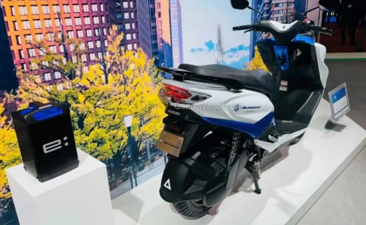 Burgman Street Electric el nuevo scooter de Suzuki