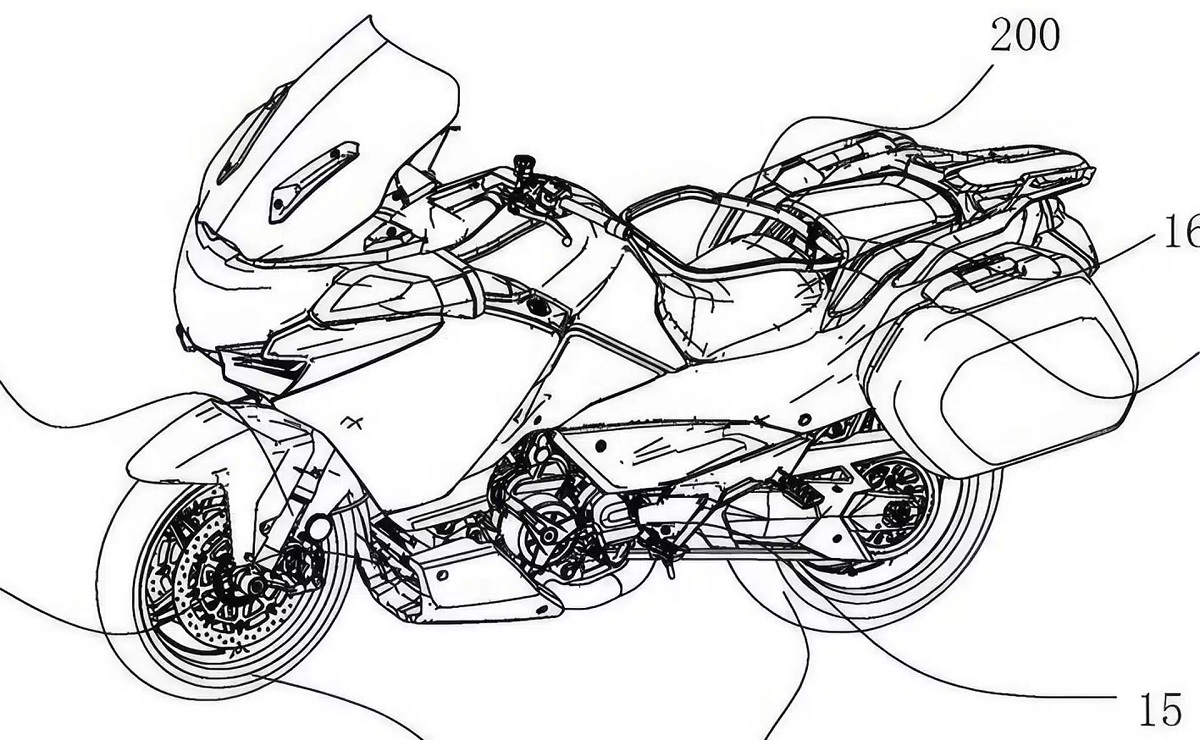 CFMoto y su innovador sistema con cinturones de seguridad para moto