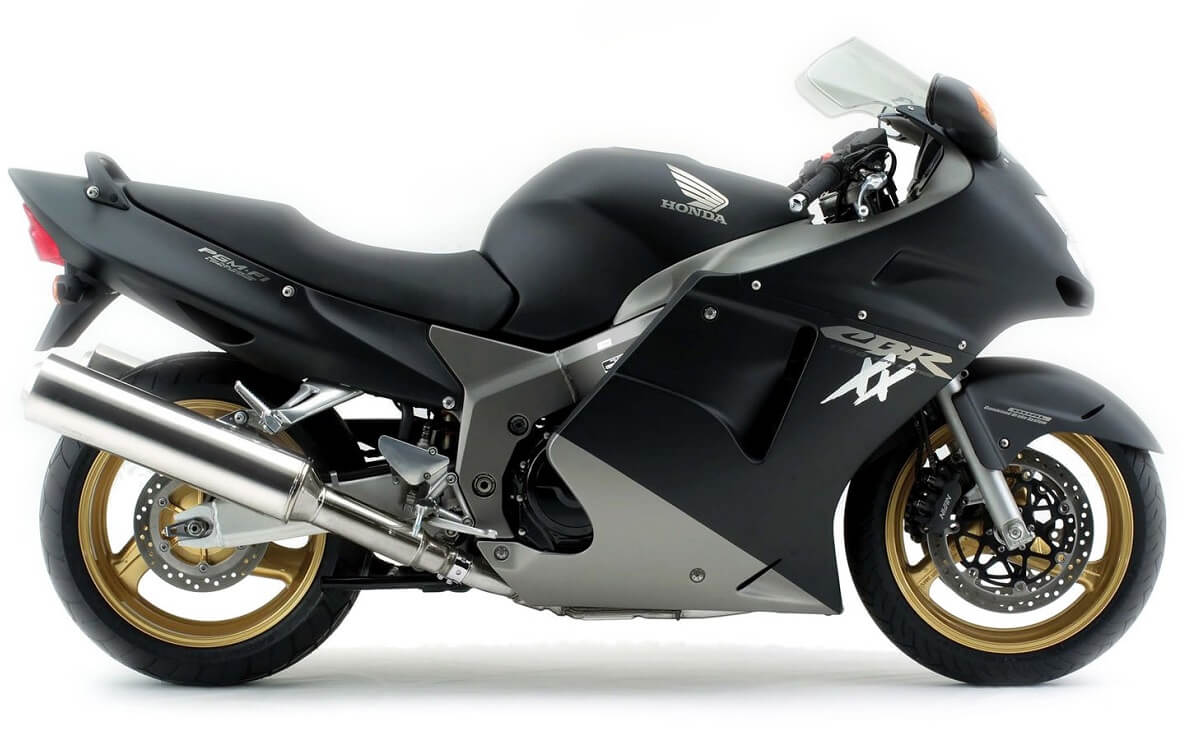 Honda CBR 1100 XX Super Blackbird la moto mas rapida de los 90