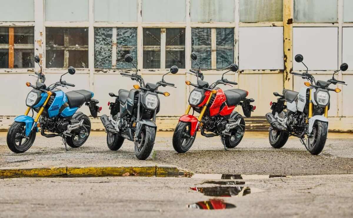 Honda Grom 2025: Todas las variantes cromáticas