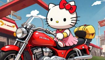 Honda y Hello Kitty juntas en una especial moto: cómo luce, dónde se vende y cuánto cuesta