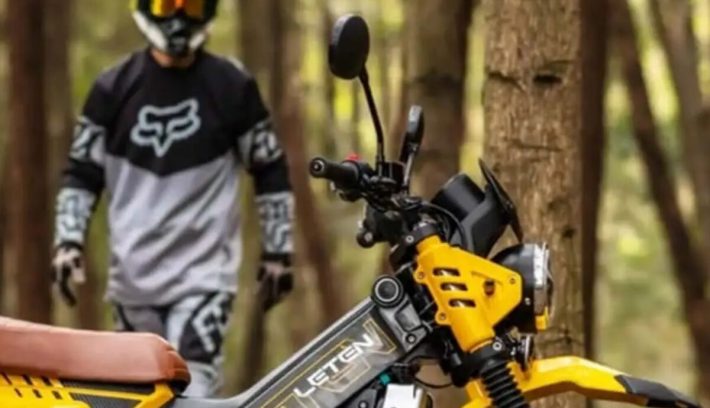 Idéntica a una Cub de Honda: así luce esta curiosa moto china