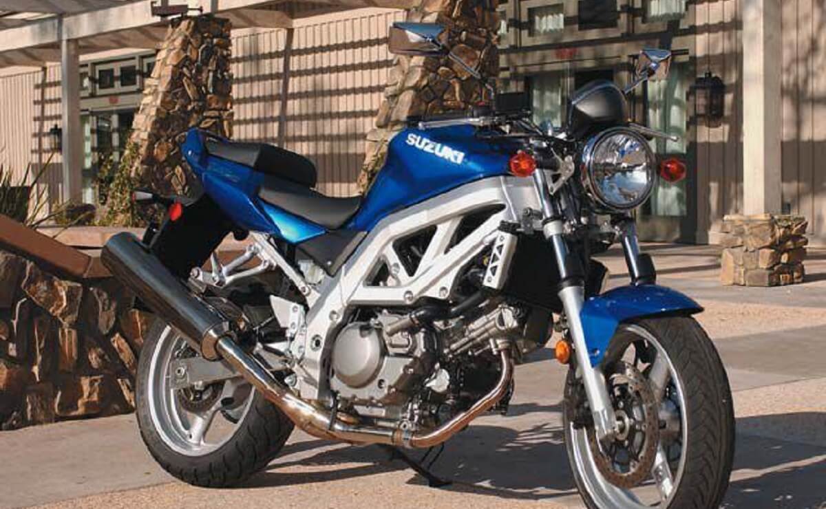 Asi lucia una Suzuki SV650