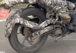 Bajaj Pulsar N125 mula de prueba