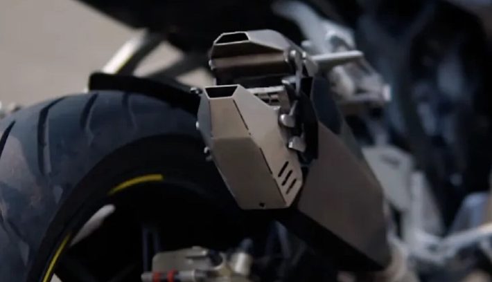 Sistema de escape para moto para reducir o aumentar el ruido
