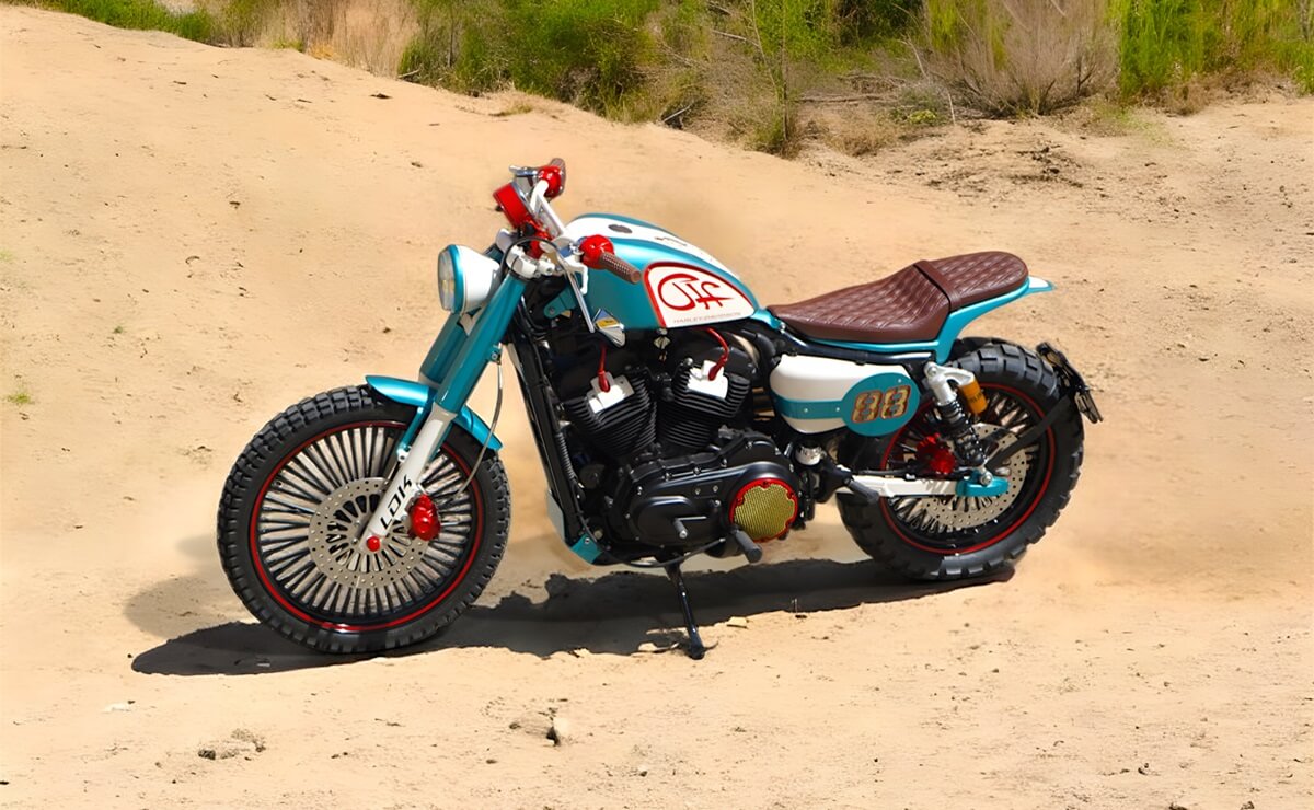 GEICO SCRAMBLER moto especial