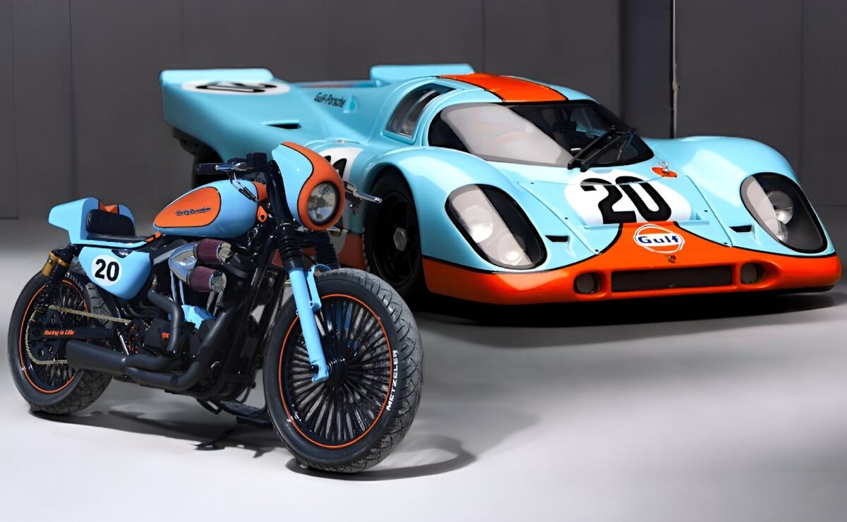 Harley-Davidson tributo a Steve McQueen junto al Gulf