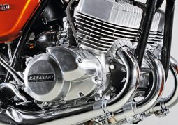 Kawasaki trabaja en un motor de dos tiempos y estas son sus características