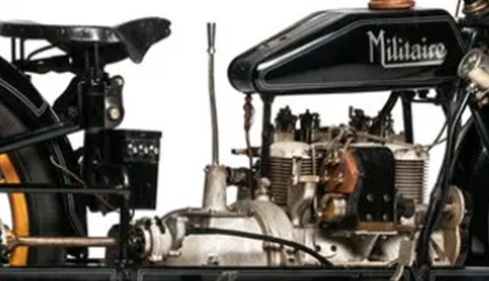 Militaire 1065 4Cyl, la moto de hace un siglo con una historia muy especial