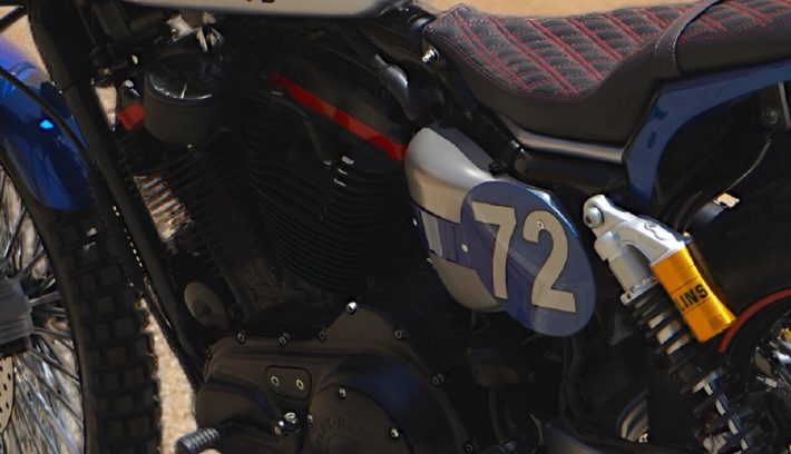 Mazinger Z, un homenaje en una moto muy especial de Harley-Davidson