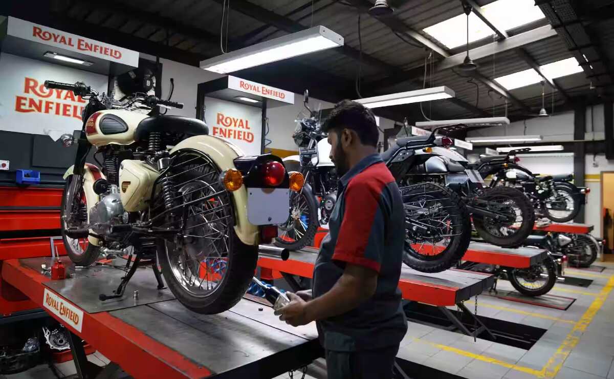 Punto de servicio de Royal Enfield