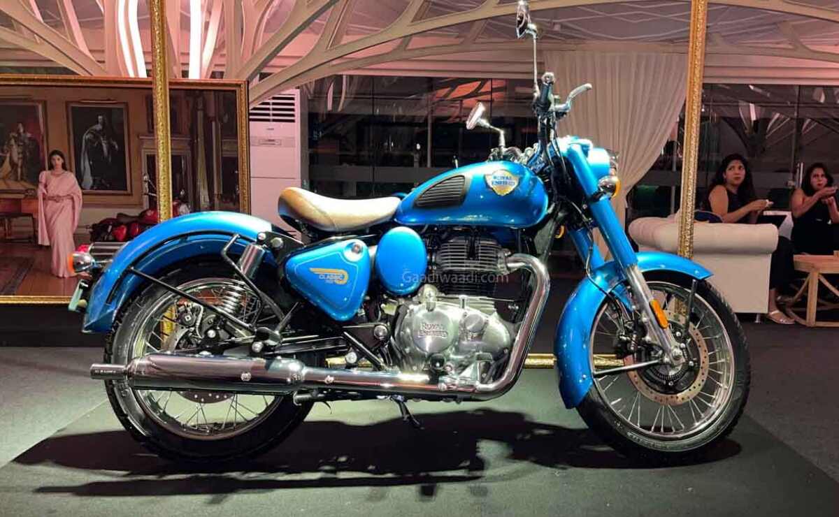 Royal Enfield Classic 350 2024 azul