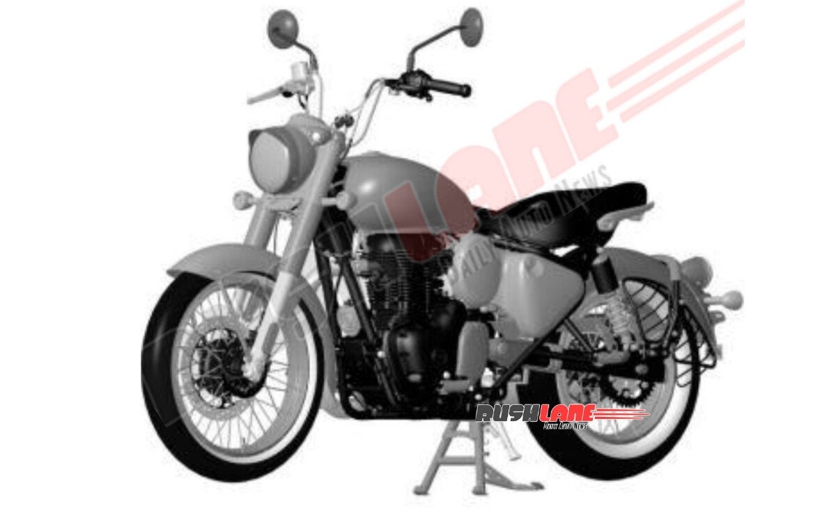 Royal Enfield Classic 350 bobber patente