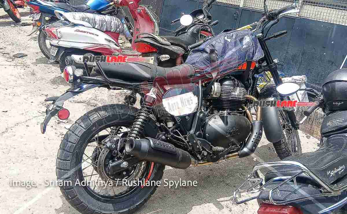 Royal Enfield Scrambler 650 foto filtrada