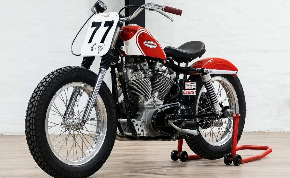 Sportster XLR una moto historica de Harley Davidson