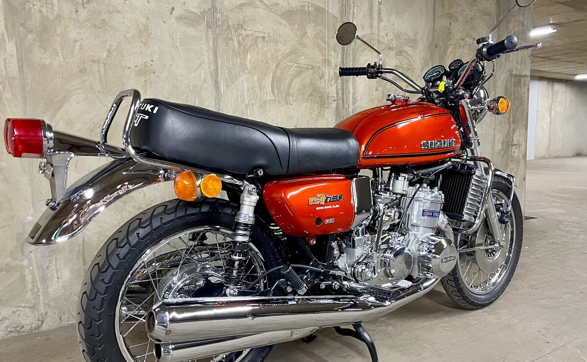 Suzuki GT 750 de los 70