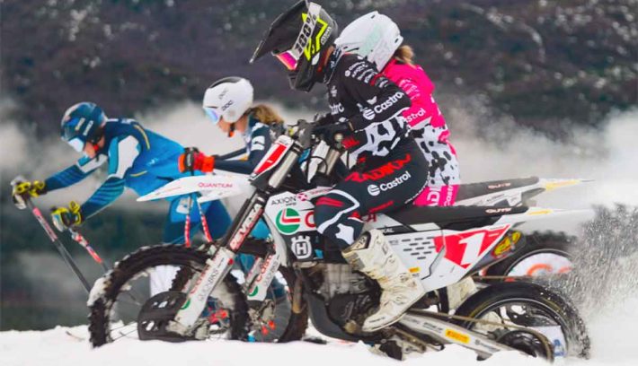 castrol en la nieve