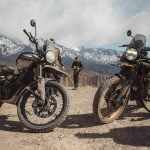 Royal Enfield Himalayan 450 cordillera de fondo Imagen relacionada