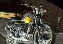 Royal Enfield presenta varios de sus modelos en un paisaje soñado