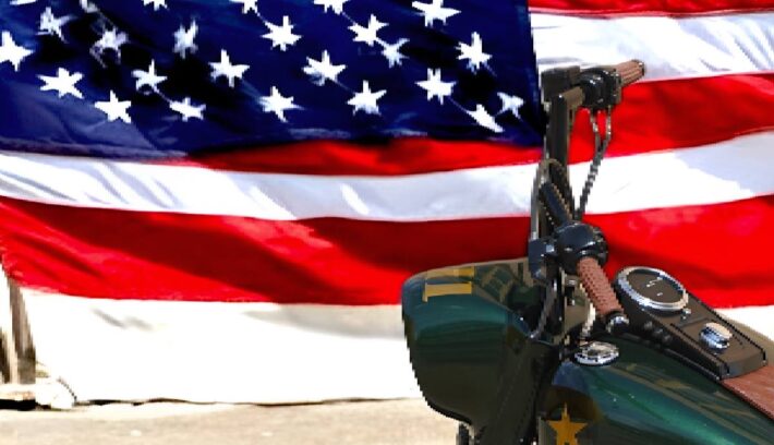 Así luce la Harley Davidson que le rinde tributo al Capitán América