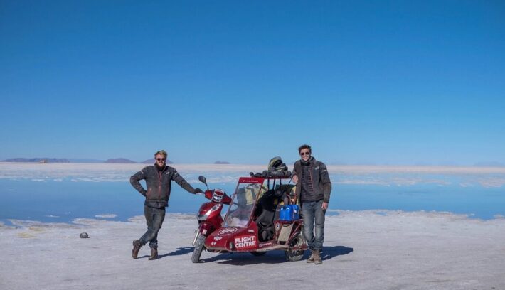 Una aventura en moto con una sidecar