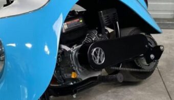 Fusconeta, la mini moto basada en un auto de Volkswagen