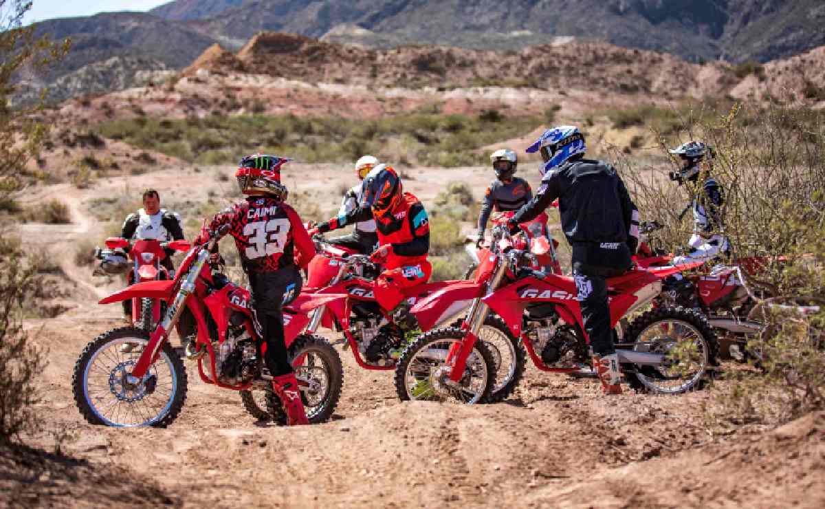 GasGas EC 250F y MC 250F pruebas