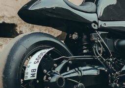 Una moto de BMW transformada para ser la de Batman