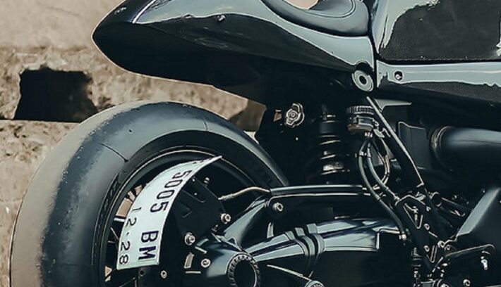 Una moto de BMW transformada para ser la de Batman