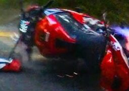 Honda CBR1000RR, la moto del accidente de MaxWrist