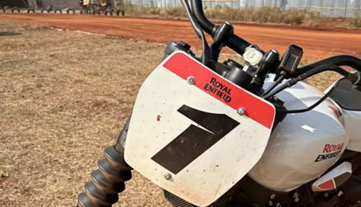 Prototipo Royal Enfield FT 450 flat tacker