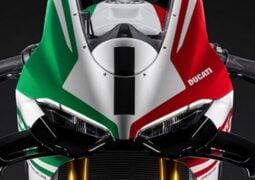 Moto deportiva Ducati Panigale Tricolore