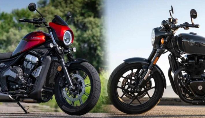 royal enfield super meteor o moto morini calibro 2