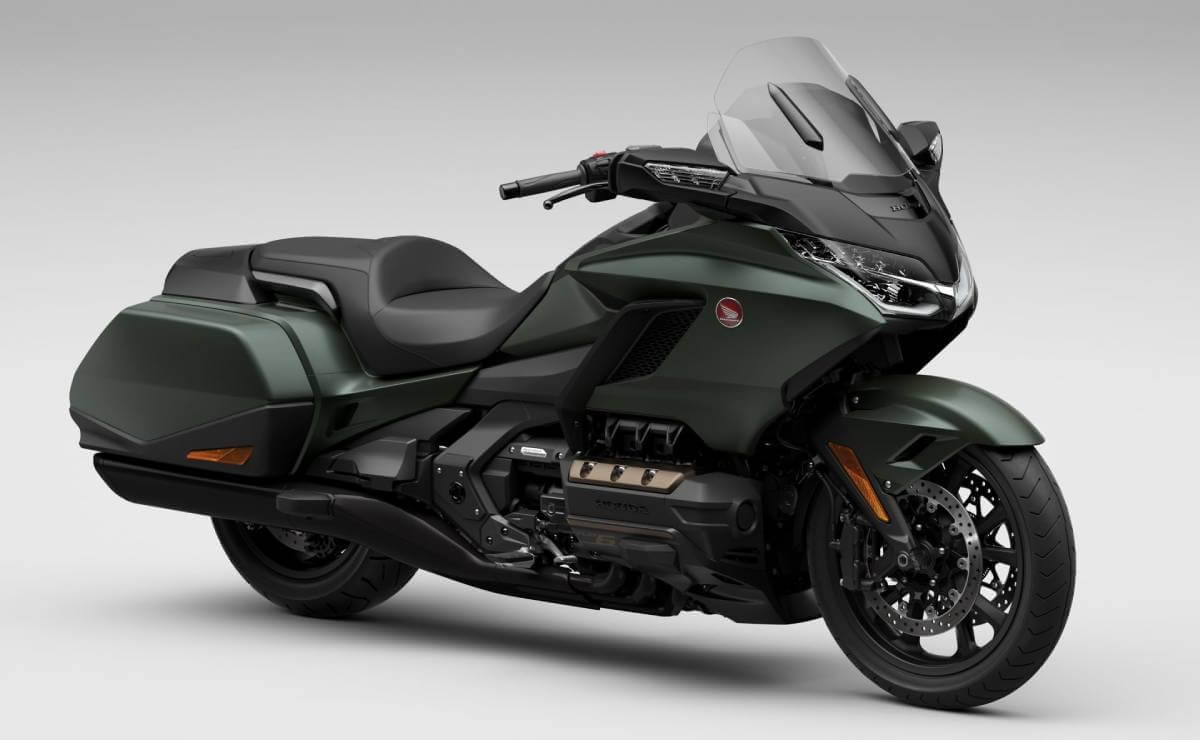 Honda Gold Wing en color verde