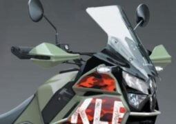 Así podría ser la futura moto trail que Kawasaki presentaría en 2026