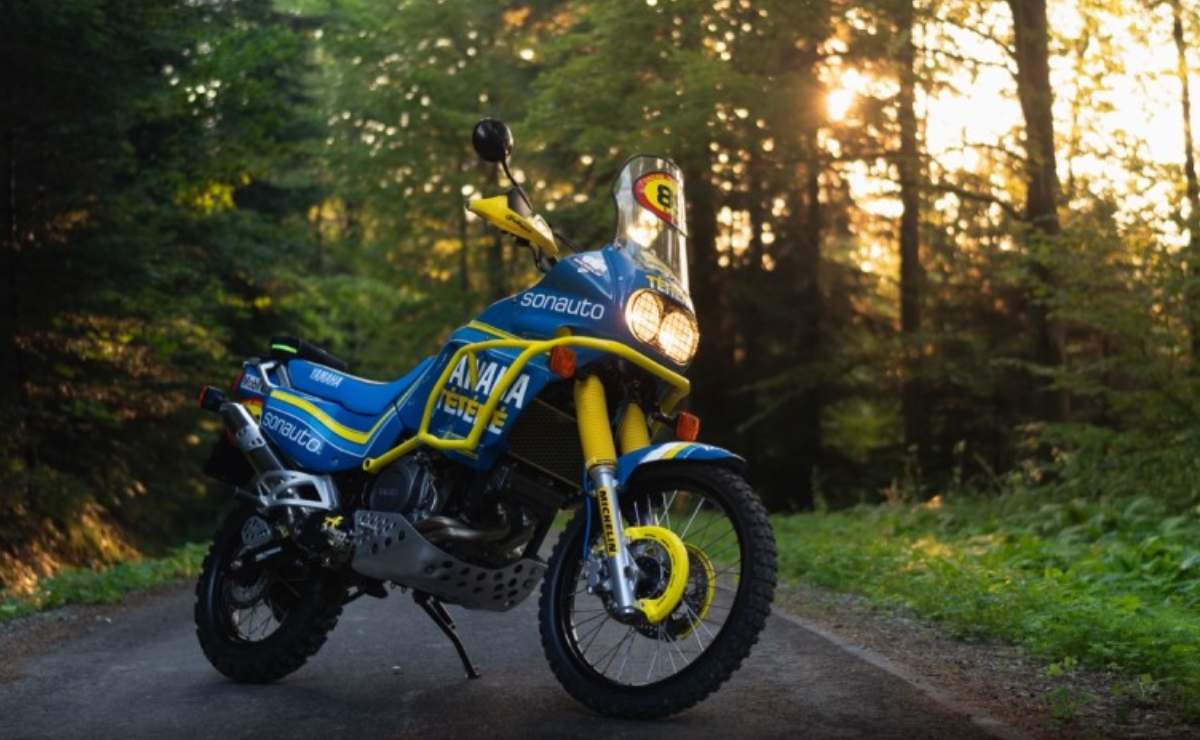 Como nueva: tras 35 años esta Yamaha Ténéré 750 se restauró para un especial homenaje