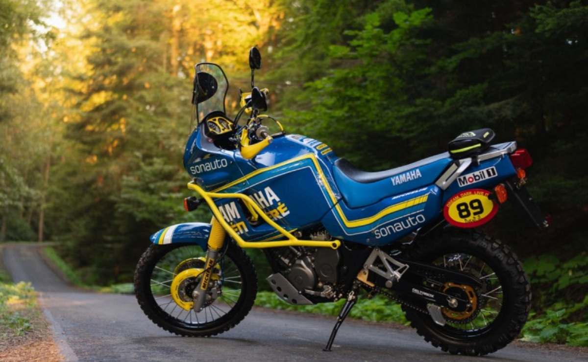 Como nueva: tras 35 años esta Yamaha Ténéré 750 se restauró para un especial homenaje