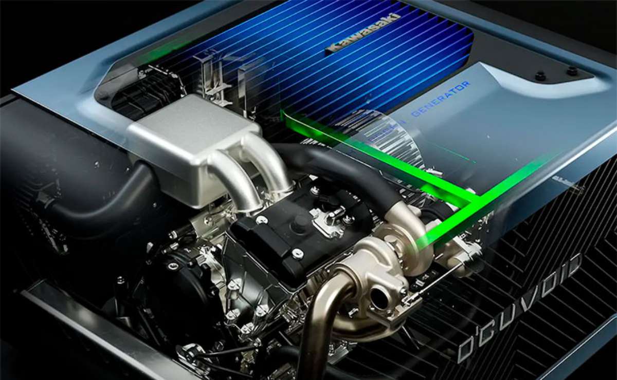 Kawasaki Motor turboalimentado