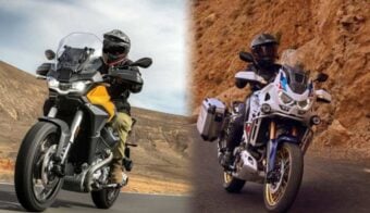 Honda África Twin Adventure Sports Vs. Moto Guzzi Stelvio