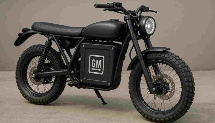 Moto GM scrambler eléctrica