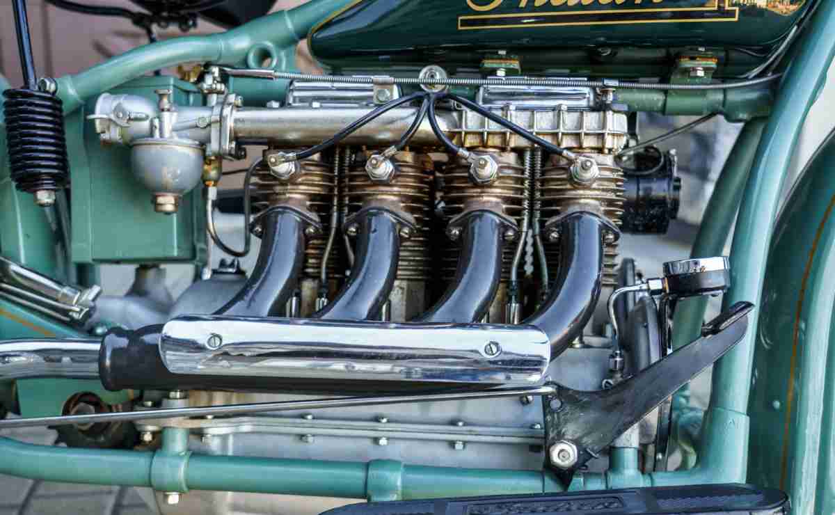 moto Indian 4 motor