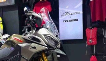 Moto trail TVS RTX 300 ADV