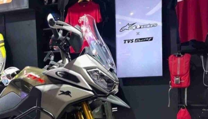 Moto trail TVS RTX 300 ADV